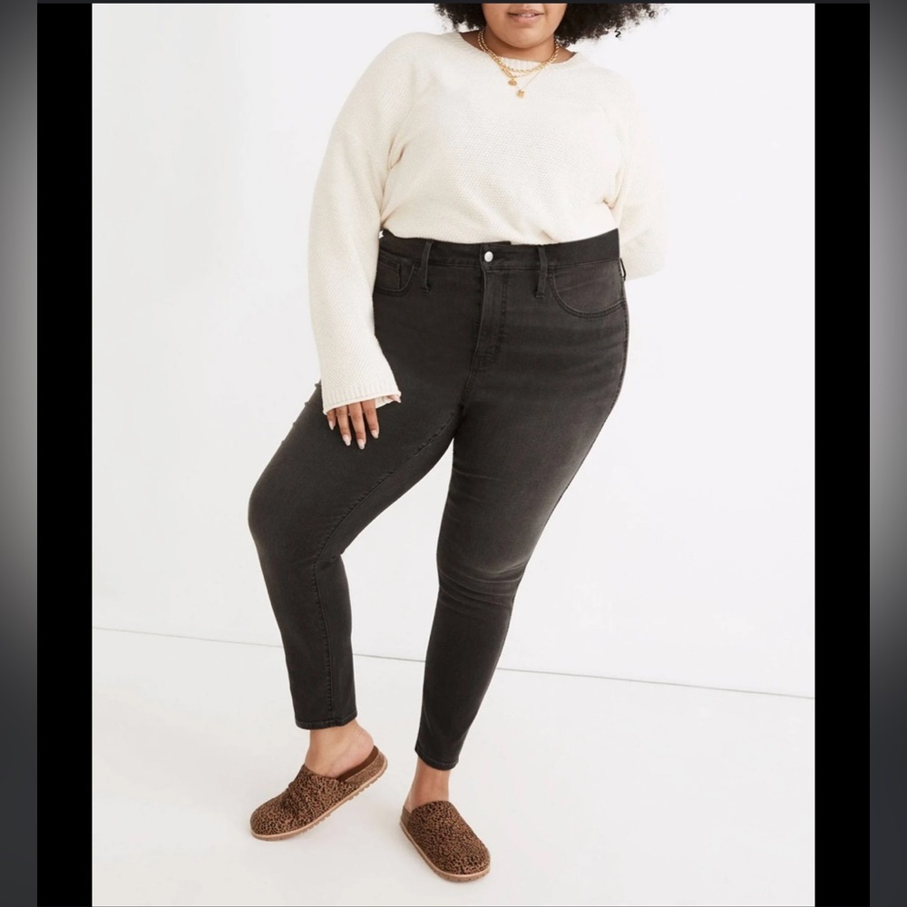 Madewell Curvy Roadtripper Supersoft Skinny Jeans in Ardley Wash size 32